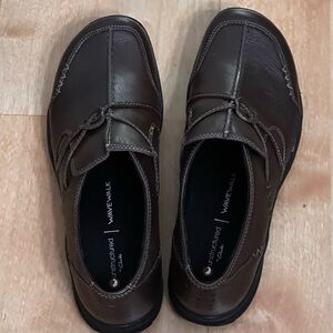 Clarks Dark Brown Leather Shoes